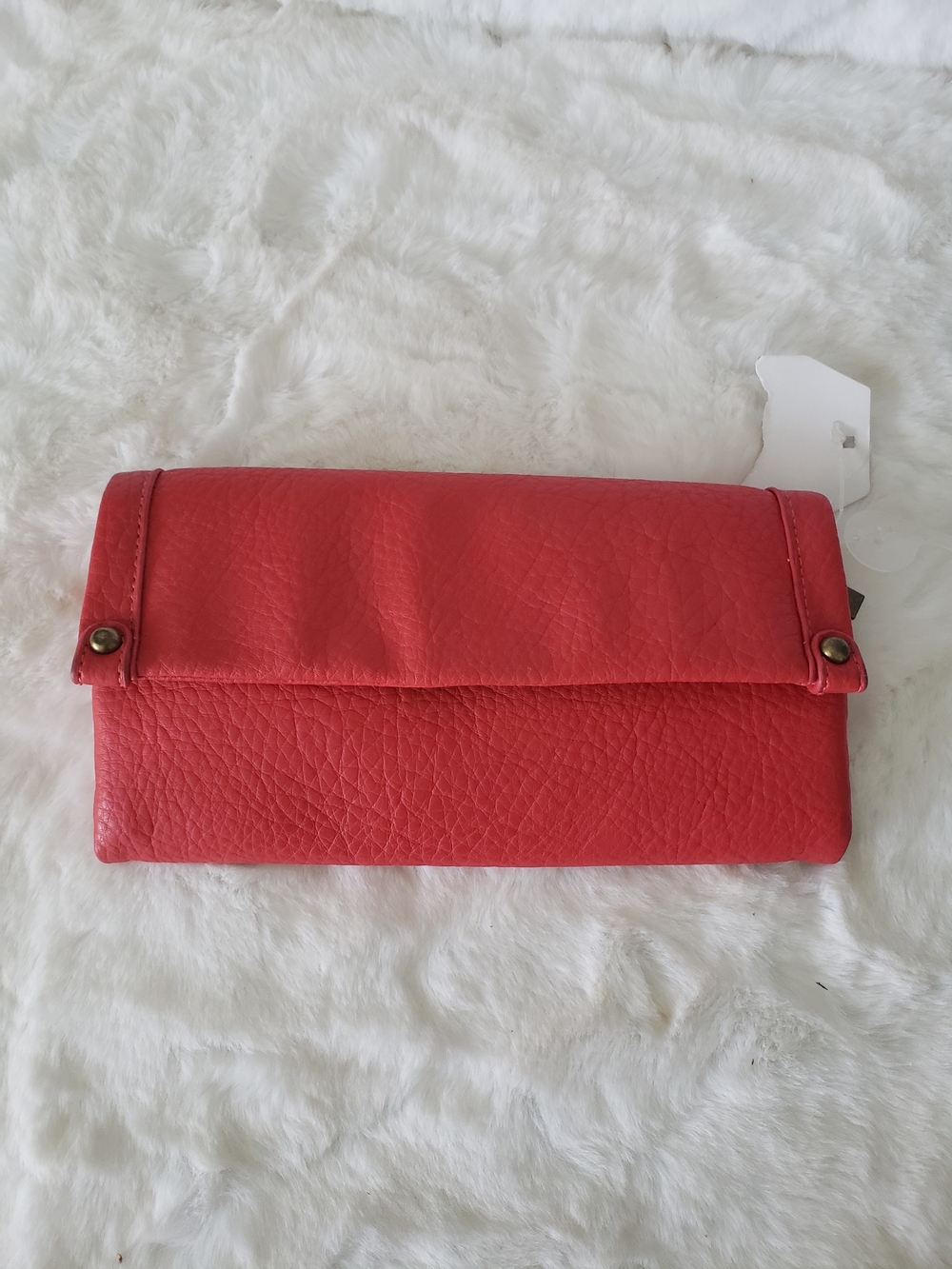 Rosetti Red Fold-Over Clutch Wallet